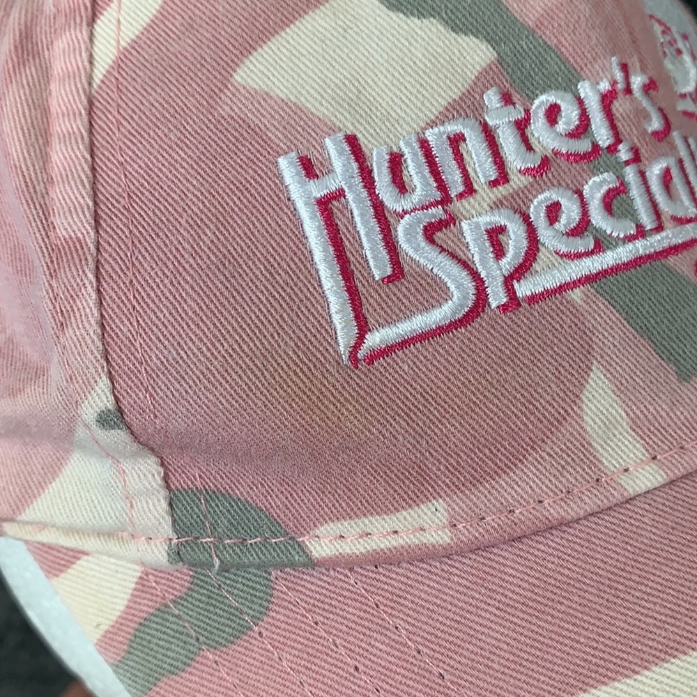 Hunter's Specialties Supports Breast Cancer Baseball Hat Women's OSFA Pink Camo - Picture 9 of 14